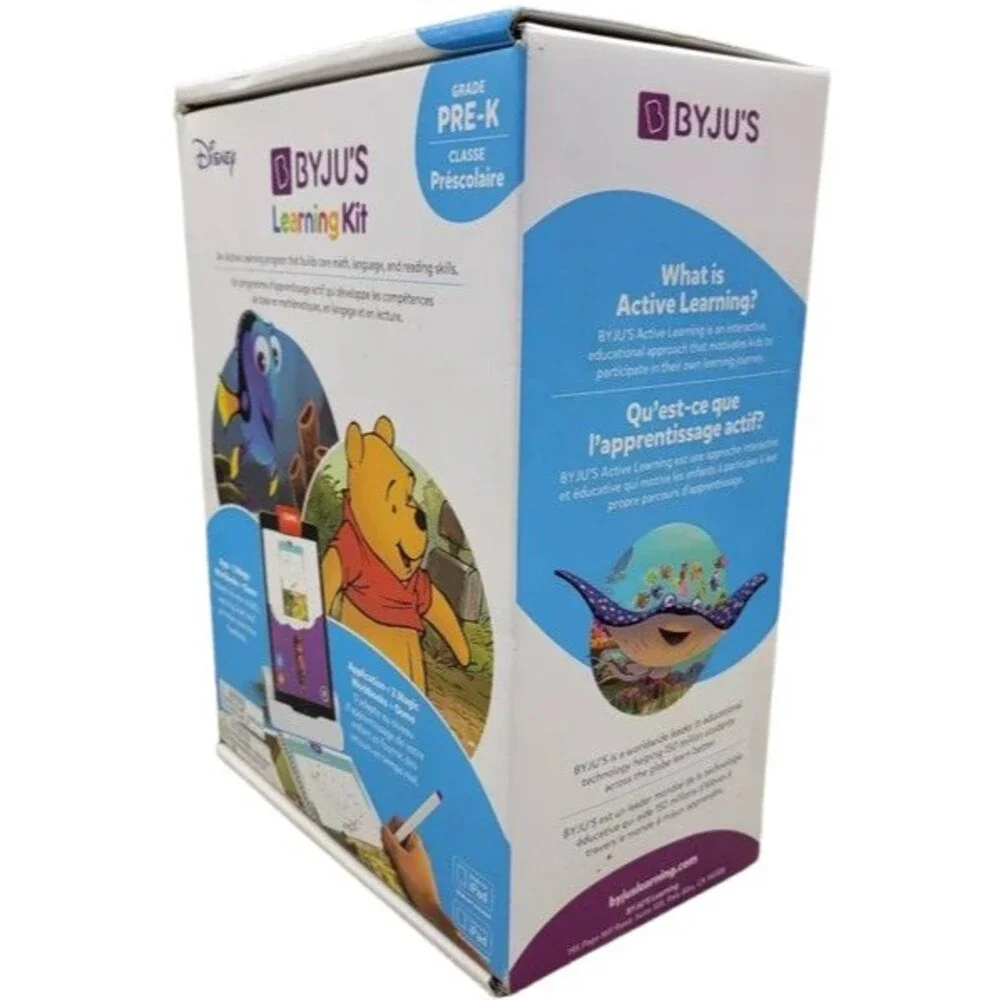 BYJUS Learning Kit: Disney Pre K Introductory Edition Preschool Workbooks, *New